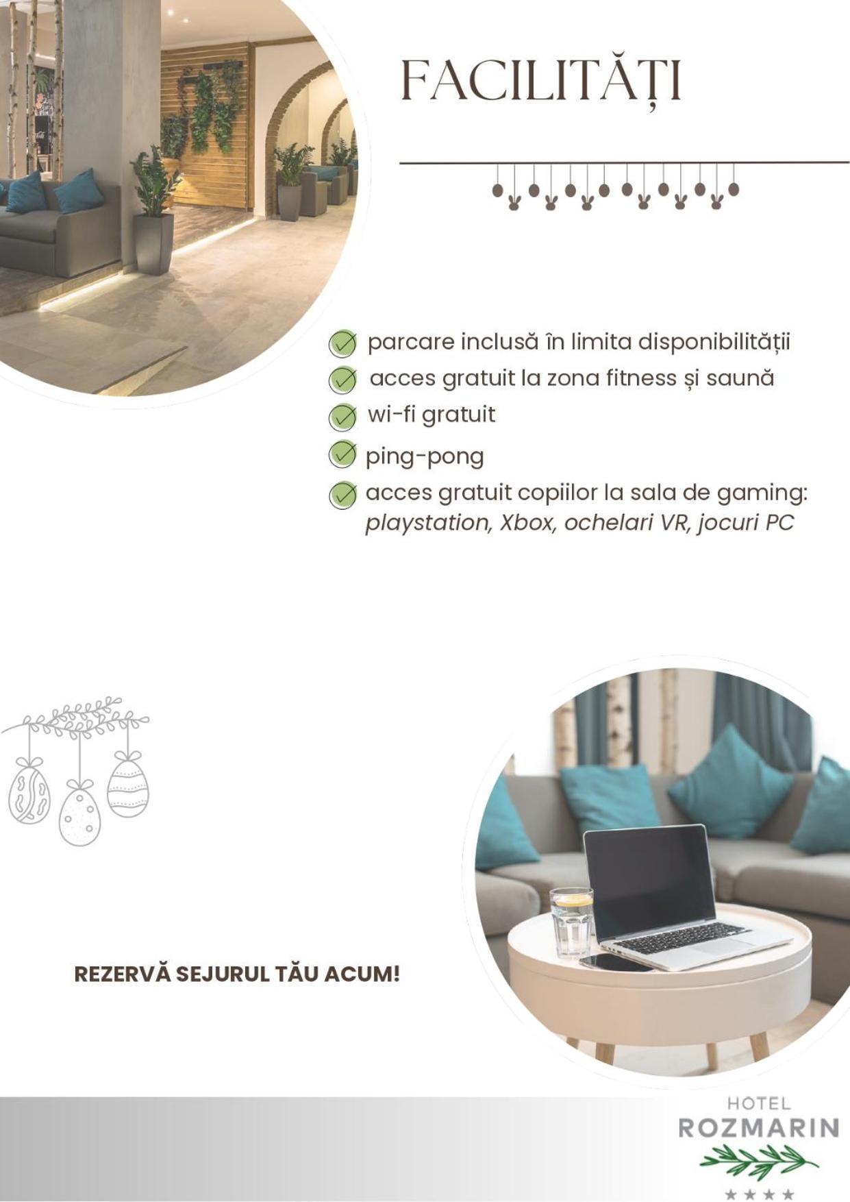 Hotel Rozmarin Predeal Bagian luar foto