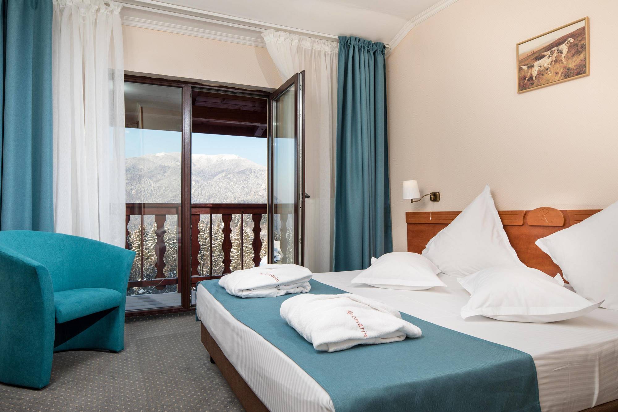 Hotel Rozmarin Predeal Bagian luar foto